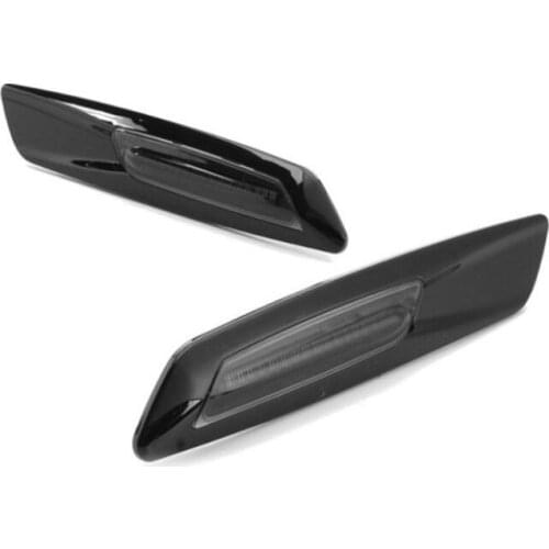 For BMW E60 E61 E90 E91 E81 E82 E87 E88 Dynamic LED Side Marker Light Turn Signal Light Sequential Amber Yellow Fender