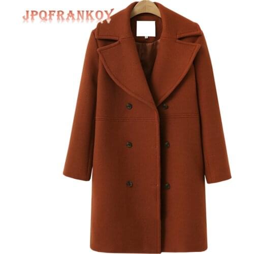 JPQFrankoy Women's Big Coats