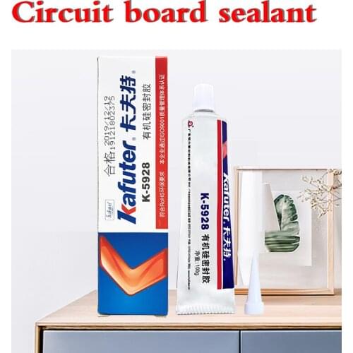 Kafter K-5928 battery waterproof and sealed circuit board components fixed, non-flowing, insulating neutral RTV silicone rubber
