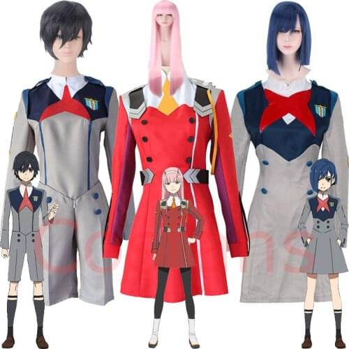 DARLING in the FRANXX 02 Zero Two Cosplay Costume DARLING in the FRANXX Cosplay DFXX Women Costume Zero Two ICHIGO Halloween Cos