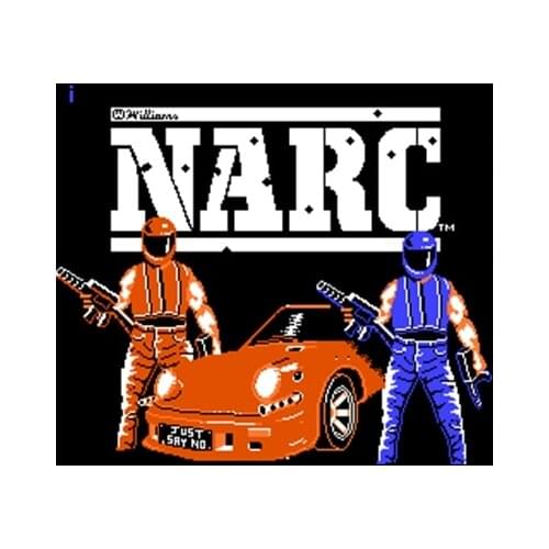 NARC Region Free 60 Pin 8Bit Game Card For Subor Game Players