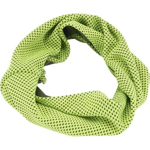 Ice Cooling Dog Bandana Scarf Away from Heat Stroke Cool technology Breathable Collar for Summer