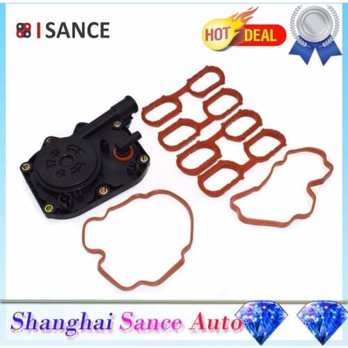 ISANCE Intake Manifold Cover Gasket +Crankcase Vent Valve 11617501563 11611433328 11611729728 1161172972