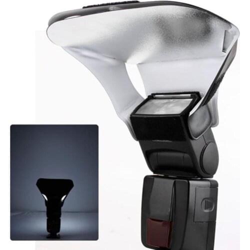 Foldable Flash Reflector Photo Light Flash Lamp Diffuser Photography Speedlight Softbox for Nikon METZ Olympus Sony Cameras