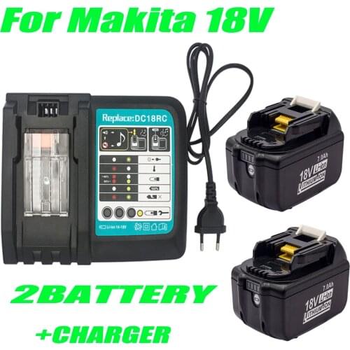 Replace Makita 18V Power Tool Battery 7000mAh Compatible with Makita 18V BL1850B BL1840B BL1860 BL1830B BL1845 BL1815 Battery