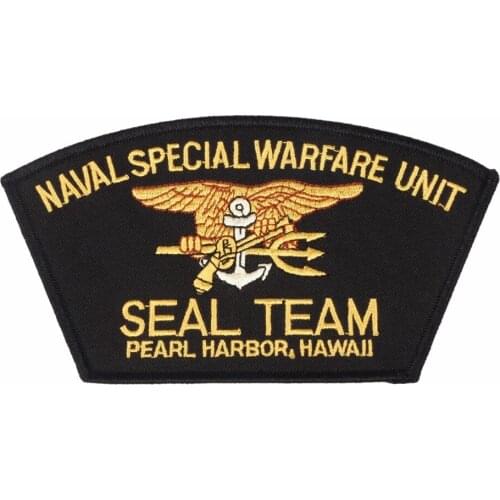 US NAVAL SPECIAL WARFARE UNIT SEAL TEAM PEARL HARBOR HAWAII PATCH Military Store