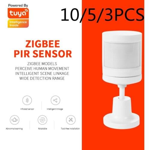 10/5/3Pcs WiFi Human Body Sensor Wireless Smart Body Movement PIR Motion Sensor Detect Motion Detect Secret With FootStand
