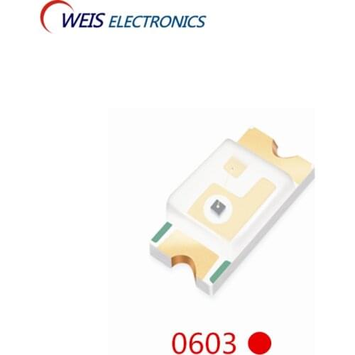 4000PCS 0603 RED LED 1608 SMD LIGHT BEADS 620-625nm 2.0-2.2v 20mA 100-200mcd 120° Wholesale good quality lamp