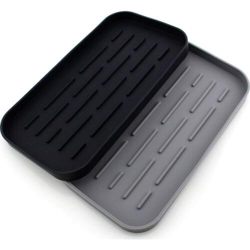 Large Multifuctional Silicone Drying Mats Heat Insulation Pot Holder Protector Dish Cups Draining Pad Table Rug Placemat Tray