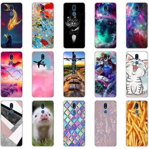 Case For LG K40 Case full protective cute painting Soft Silicone tpu phone Back Cover For LG K40 K 40 Phone Cases
