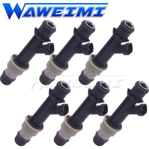 WAWEIMI 6x Fuel Injector Nozzle Valve OE 17125097 For Daewoo Lublin 2.2L 4 cylinder 1999 17125097,779059112,FJ1059612B1,FJ10596