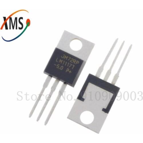 10pcs LM1117T-5.0 TO-220 LM1117T-5 TO220 5V LM1117 800mA Low-Dropout Linear Regulator