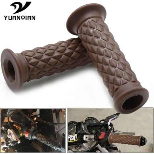 Motorcycle Handle Bar Grips Retro Vintage Motorbike Hand Grips Motor for 350 SX-F 250 SX 85 SX 350 EXC-F HONDA CRF125F 250L