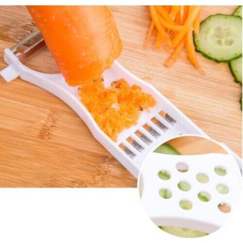 NEW 2020 Stainless Steel Multi-function Vegetable Peeler Julienne Cutter Julienne Peeler Potato Carrot Grater Kitchen Tool