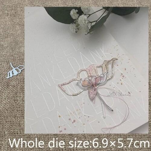 New Design Craft Metal stencil mold Cutting Die Paradise Flower decoration scrapbook die cuts Album Paper Card Craft Embossing