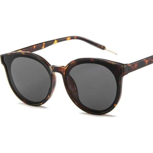 Luxury Brand Round Women Sunglasses Decoration Fashion Sun Glasses Ladies Gradient Clear Shades for women UV400 Oculos De Sol