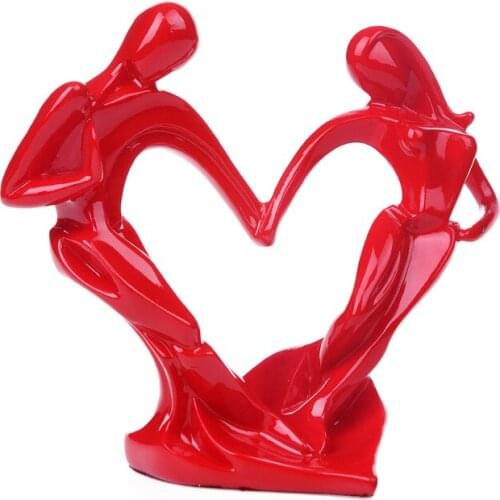 Wholesale handicraft art Home decoration hand-in quality eco-friendly resin craft resin wedding gift