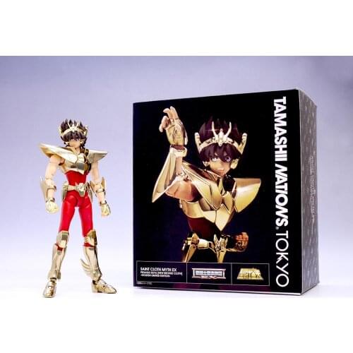 Original Bandai EX Saint Seiya Gold Pegasus Seiya Myth Cloth TNT Limited Action Figure Model