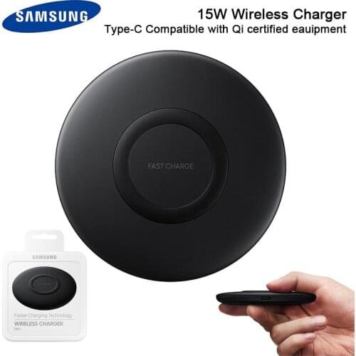 Original Samsung S10 EP-P110010W Fast Qi Wireless Charger Pad for Galaxy S9 S8 Plus for LG G3 G6 G7 G8S G8X V30 + V35 V40 V50 S