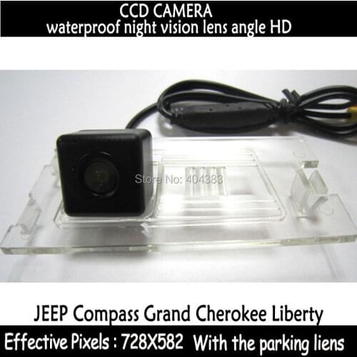 Night vision Promotion Car RearView Reverse backup Camera CCD in rearview camera parking for JEEP Compass Grand Cherokee Liberty