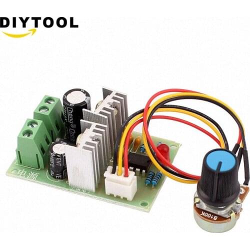 12V-36V Pulse Width PWM DC Motor Speed Regulator Controller Switch 12V 24V 3A