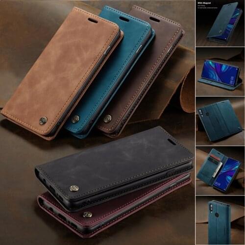 Luxury Leather Case For Huawei P30 Pro P20 Lite Mate30 30 Pro Lite P Smart Plus 2019 Magnetic Card Slot Stand Flip Wallet Cover