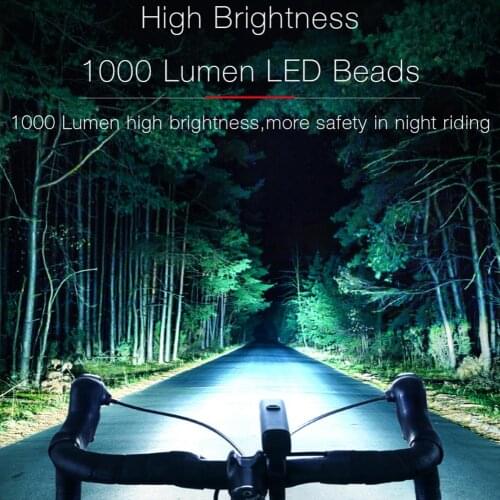 LED 4800 MAh Bike Light Rainproof USB Rechargeable MTB Front Lamp Headlight Aluminum Ultralight Flashlight Bicycle Light SST20x2