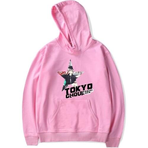 Peculiar Tokyo Ghoul Hoodies Fashion Harajuku Men Women Cartoon Sweatshirts Hot Sale Spring Autumn Tokyo Ghoul Hoodies Oversized
