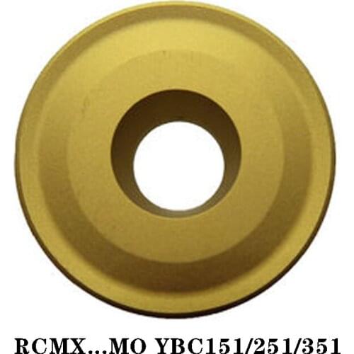ZC 100% Original RCMX RCMX0803MO RCMX1003MO RCMX1204MO RCMX1606MO Lathe Milling Carbide Inserts High Quality 10PCS