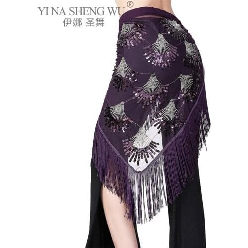 New Style for Women Belly Dancing Hip Scarf Belt for Women Belly Dance Accessories Costumes Tassel Indian Belly Dance Hip Scarf