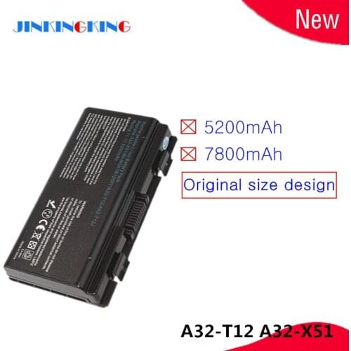 A32-T12 A32-X51 Laptop Battery For Asus T12 T12C T12Er T12Fg T12Jg T12Mg T12Ug X51H X51L X51R X51RL