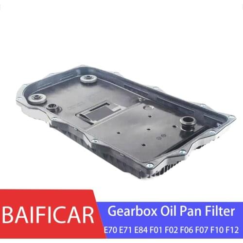 Baificar Brand New OEM Transmission Gearbox Oil Pan Filter With Gasket & Screw 24117624192 For BMW Jaguar XJ Range Rover