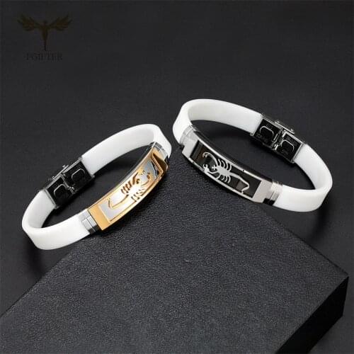 Белые браслеты Fgifter China At AliExpress