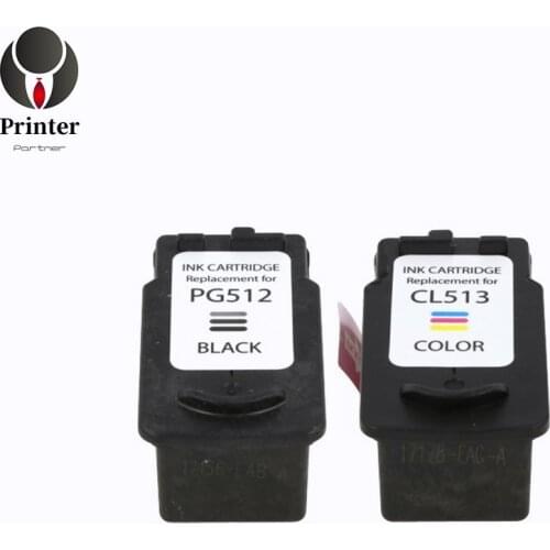 Printer Partner cartridge pg-512 cl-513 compatible for canon MX320 MX330 MX340 MX350 MX360 MX410 MX420 MP230 MP235 MP240 MP250
