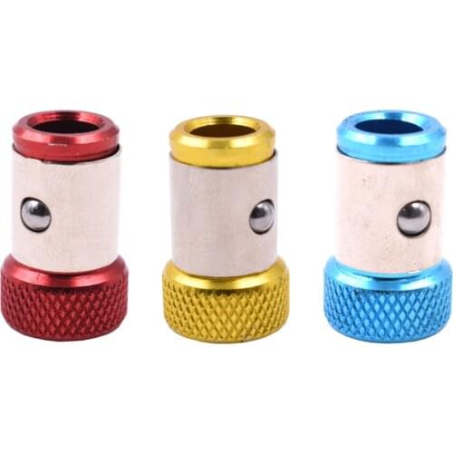 Magnetic Screw Ring Metal Bit Magnetizer Ring Screw Magnetic Holders Screw Ring Catcher For 1/4 Inch Hex Shank Screwdriver Bits