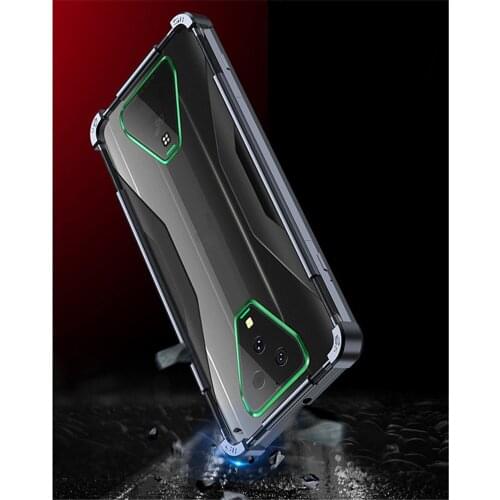 Metal Case for Xiaomi Black Shark HELO 2/ 3 Pro Phone Protective Frame Cover Anti-drop Case Mobile Phone Accessories