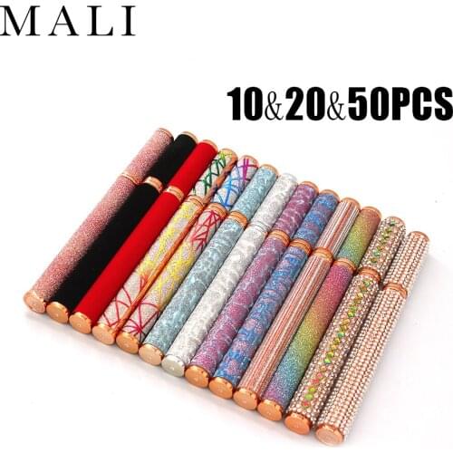 10/20/50pcs Magic Self-adhesive Eyeliner Pen Glue-free Magnetic-free For False Eyelashes Waterproof No Blooming Eye Liner Pencil