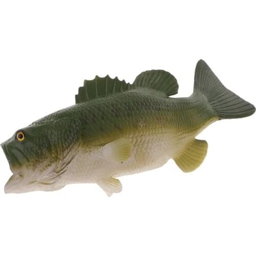 Realistic Wild Animal Bass Model Figure Figurine Kids Educational Toy Children Gifts