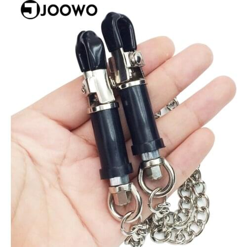 Sex Shop Breast Toy Labia Clips Nipple Clamps Bead Stimulator Sex Toys for Couples Adult Game Products