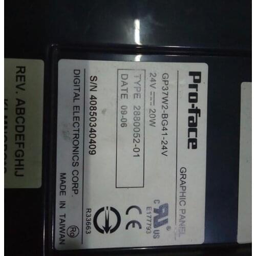 GP37W2-BG41-24V touch screen , used in good condition . 80% appearance new , good working , free shipping