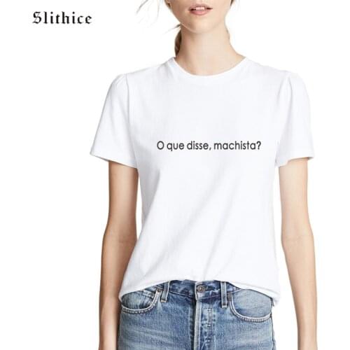 Slithice Summer T-shirts Tops streetwear Fashion SHort Sleeve Letter Printed female T-shirt camisas mujer Black White
