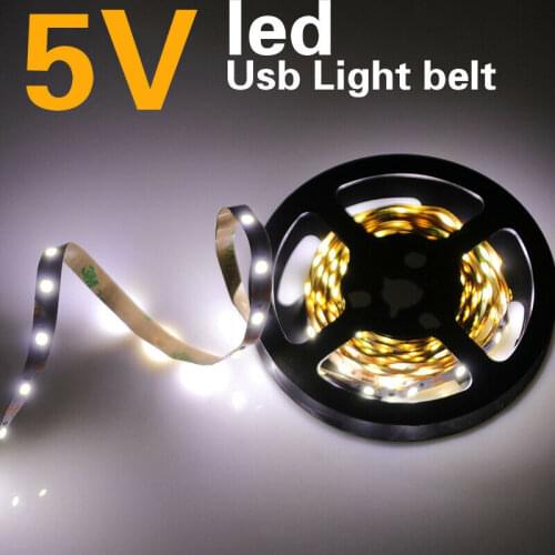 LED USB 0.5/1/2/3/4/5m Waterproof Strip Lights DC 5V FOR Conference Room, Bedroom,garage,study Room, Party, Kitchen,living Room
