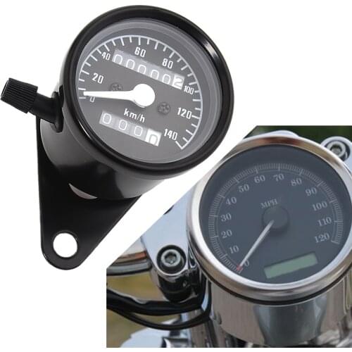 Universal motorcycle speedometer LED tachometer mph DC 12V suitable for most motorcycles