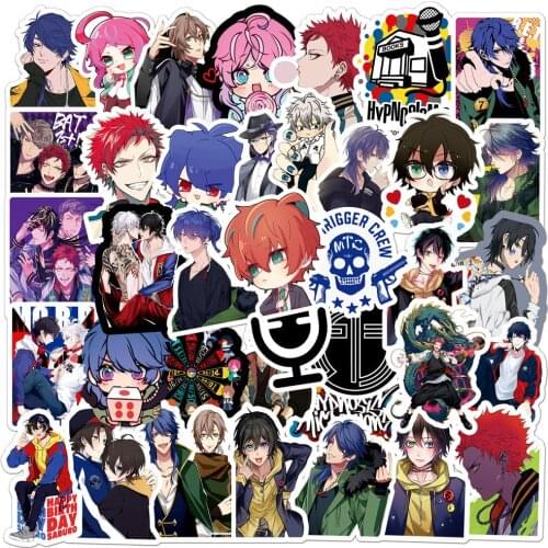 10/50PCS Hypnosis Mic Stickers Pack for DIY Stationery Laptop Skateboard Motorcycle Guitar Helmet Graffiti Decal