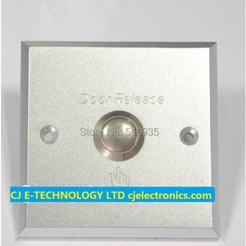 10Pcs/Lot CJ-DB3 Aluminium Alloy Exit Button Door Release swtich For Access Control System