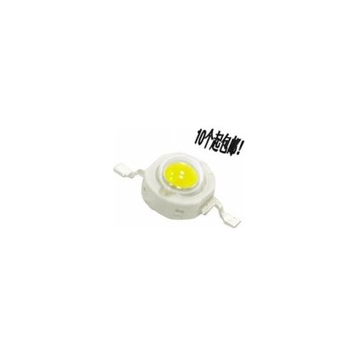 100PCS/LOT 1W 100-120LM LED Bulb IC SMD Lamp Light Daylight white High Power 1W LED Lamp bead