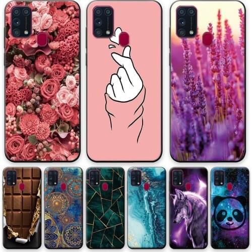 For Samsung M31 Case Cover For Samsung M31s TPU Case on M31 Prime Soft Silicone Back Case For Samsung Galaxy M31 M31s M31 Prime
