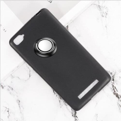 Tpu Soft Case For Xiaomi Mi A1 5X 4i 4C 5 5S Plus 3 2S 4 Play Mix 2 2S 3 Note 2 Back Ring Metal Car Magnetic Holder Cover