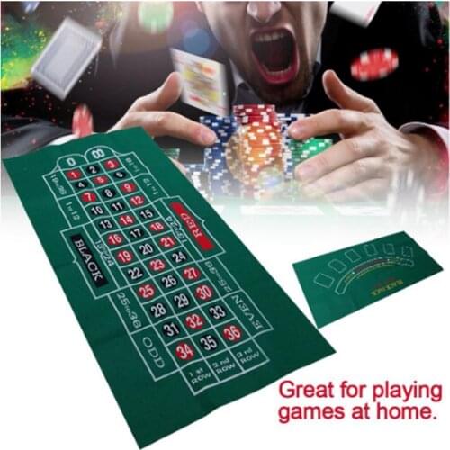 24' x 47' Blackjack Roulette Casino Poker Table Top Felt Cloth Cover Mat game table