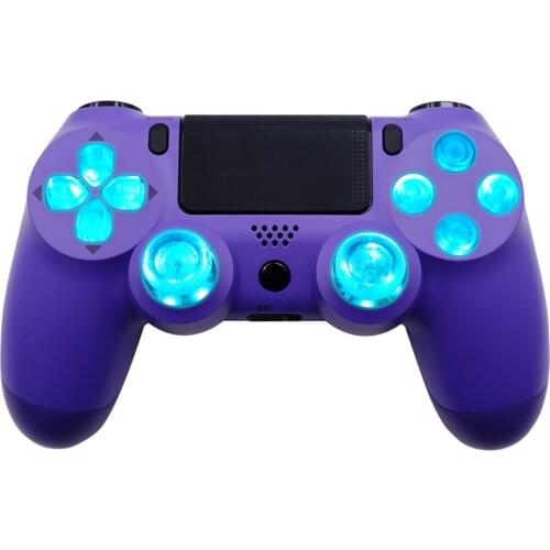 Thumsticks Face Buttons DTF LED Kit 6-Color Luminated D-Pad for PS4 Controller Electronic Machine Accessories